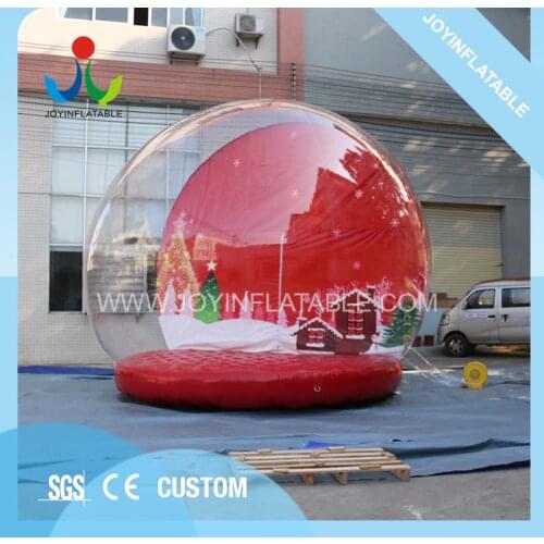 Christmas Inflatable Snow globe Ball For Outdoor Advertising