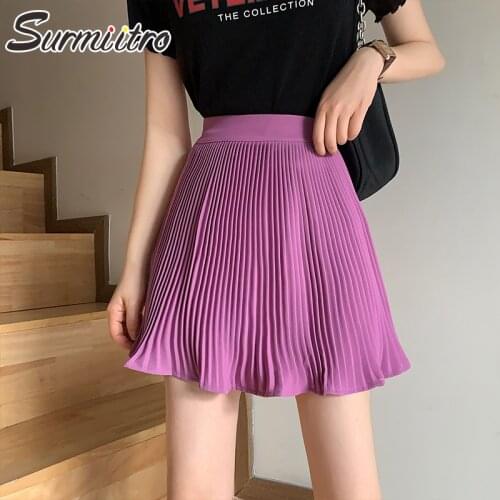 SURMIITRO Women's Mini Skirts