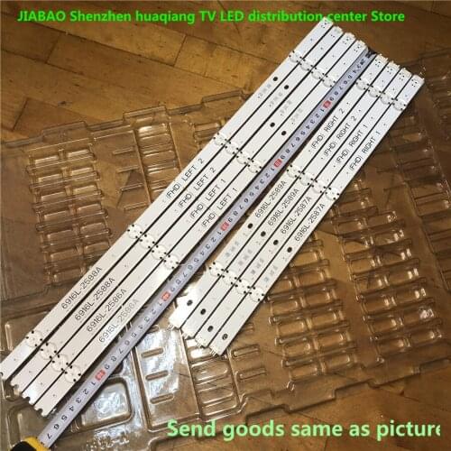 New 7LED 980mm LED backlight strip for 6916L-2586A 6916L-2587A LC490DUE FJ M1 49LH604V