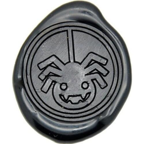 Vintage Cute Spider Custom Picture Logo Wedding Invitation Wax Seal Sealing Stamp Sticks Spoon Gift Box Set Kit