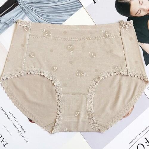 Трусы Woman mid waist Womens Panties mid Rise Cotton Brief breathable Panty Underpants for Underwear