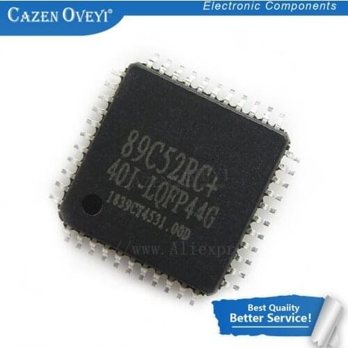 1PCS STC12C5A60S2-35I-LQFP48 89C52RC-40C-PQFP44 89C52RC-40I-LQFP44G 89C54RD+40C-LQFP44G 89C54RD+40I-LQFP44G 89LE58RD+40I-LQFP44