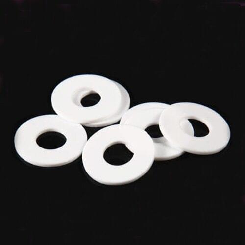 M17 M18 M19 M20 M22 M24 M25 M26 M28 M31 M32 M33M36 PTFE Flat Washer Flange Gasket Spacer Sealing Washers For Pressure Gage White