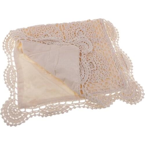 13X22" Decorative Cushion Hand Crochet Pillow Throw Case Cover Cushion Cover