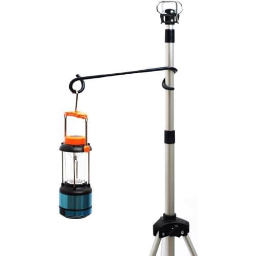 29.5cm Outdoor Tent Beach Camping Pole Accessories Alloy Hooks Portable Light/Bag/Cloth Hanging Hook