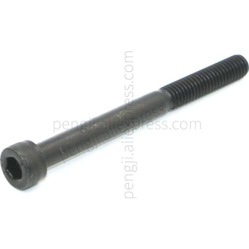50PCS M6 - 1.0 x 65mm Socket Head Cap Screws Metric, Allen Socket Drive, 12.9 Grade Alloy Steel, DIN 912, Black Oxide Finish