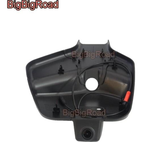 BigBigRoad Car Wifi DVR Video Recorder Dash Cam Camera For Ford Edge 2019 2020 FHD 1080P Wide Angle