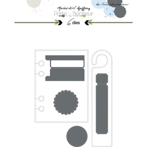 CH 2020 New Arrival Hangbook Stencil Metal Cutting Dies For Scrapbooking Practice Hands-on DIY Album Card Craft Decoration