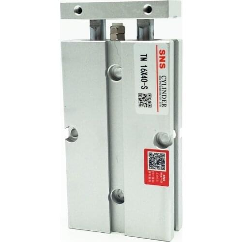 TN16*40-S Two-rod Cylinder with Magnet TN16x40-S Pneumatic Air Cylinder Bore 16mm Stroke 40mm Double Acting Cylinder