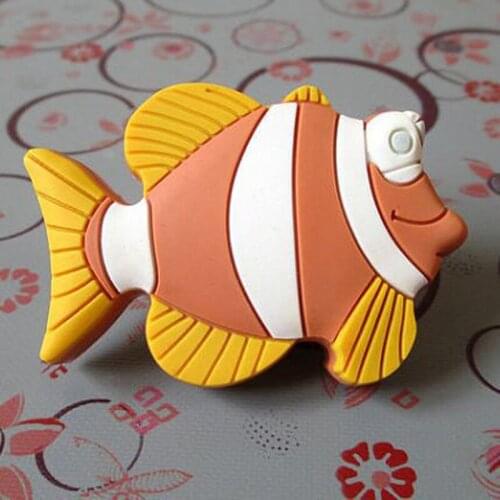 Kids Dresser Knobs Pulls Childrens Drawer Knob Handles Fish Knobs Nautical Furniture Knobs Pull Handle Hardware