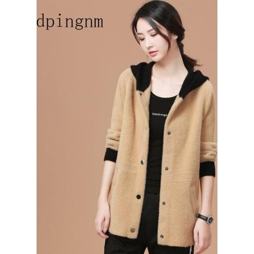 Dpingn 2018 autumn winter Fashion women coats Casual Jackets Long Sleeve Blazer Outwear Female Elegant Wool singl breasted Coat