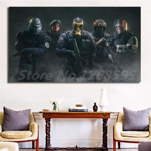 Rainbow Six Siege Operation Health Canvas Painting Print Artwork For Living Room Home Decor Modern Wall Art Oil Painting Poster