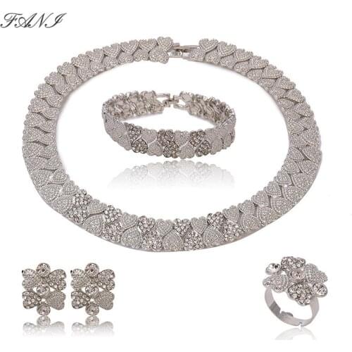 Fani African Beads Jewelry Set Brand Fashion Dubai Gold Color Nigerian Wedding Bridal Quality Wholesale Women customer design