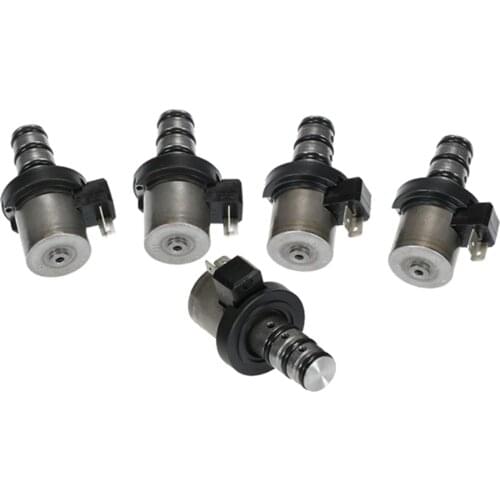 F4A41 F4A51 Transmission Solenoid Set Kit 5Pcs for Mitsubishi 96-on