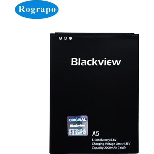 New 2000mAh Blackview A5 Replacement Mobile Phone Battery