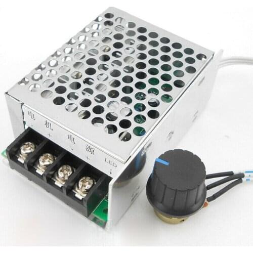 DC 9V-60V 12V 24V 36V 48V 40A Motor Speed Controller PWM Controller DC Brush Motor Switch Regulator Governor Volt Dimmer