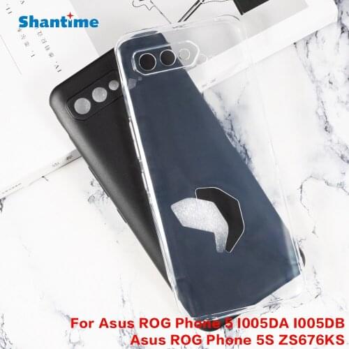 For Asus ROG Phone 5 Pro ZS673KS Gel Pudding Silicone Phone Protective Back Shell For ROG Phone 5 Ultimate ZS673KS Soft TPU Case