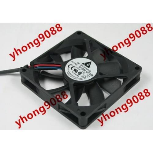 Delta Electronics AFB0812SHB 5Q14 DC 12V 0.40A 80X80X15mm Server Cooling Fan