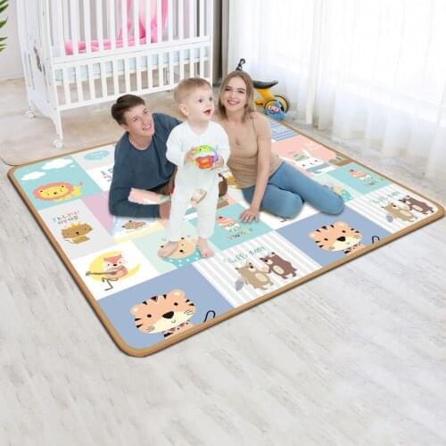 XPE Environmentally Friendly Thick Baby Crawling Play Mat Folding Mat Carpet Play Mat for Childrens Safety Mat Kids Rug Playmat