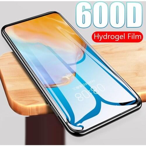 Full Cover Hydrogel Film For Huawei Mate 30 20 10 Lite Screen Protector P30 P40 Lite E P smart Z 2019 Protective Film Not Glass