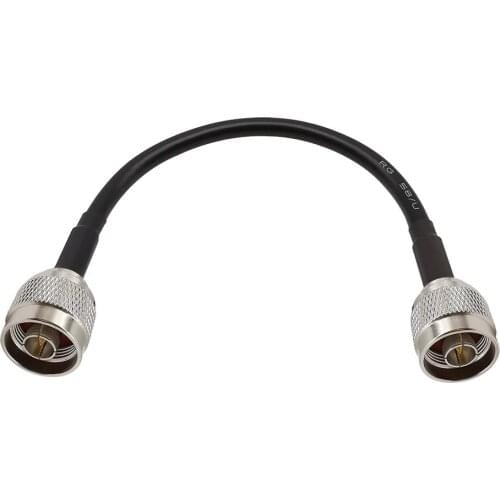 1Pcs RG58 Cable N Type Male to N Male Plug Connector RF Coaxial Coax Extension Pigtail Jumper Cables Wires Length 10CM-50CM