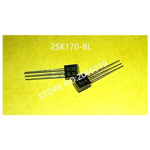 100PCS 2SK170-BL 2SK170-B 2SK170 K170-BL K170 K170 BL TO-92