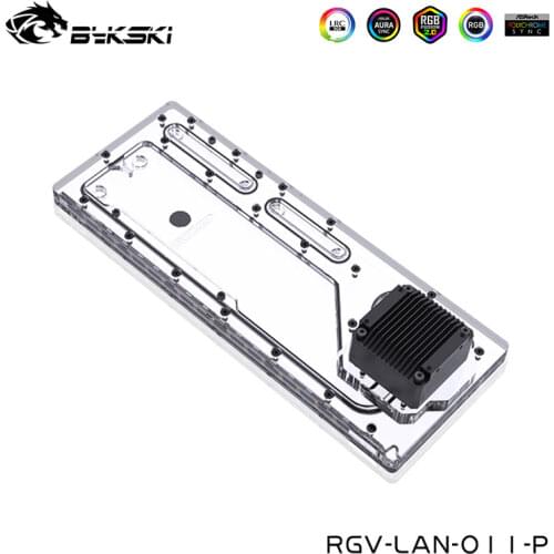 Bykski Acrylic Waterway Board ,Water Tank For LIANLI O11 Dynamic Computer Case ,Reservoir,Single 360MM Radiator RGV-LAN-O11-P