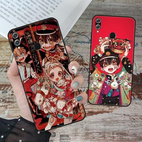 Phone Case For Huawei Honor 9X 10 9 20 8X 8A 8S 7X 7A i A Pro Play Lite Black Cover Waterproof Fashion Anime Hanako Kun Yugi
