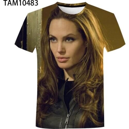 The Latest Animation Game Tomb Raider 3D Printing Men And Women Personality Fashion Comfortable Casual T-Shirt Round Neck Top