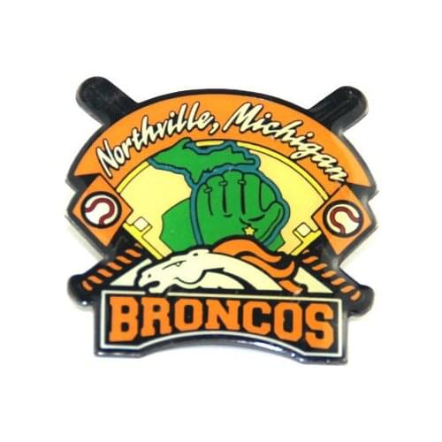 Custom souvenir pin low price plating paint quality badge k200385