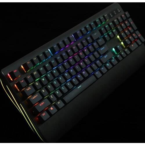 Cherry Profile 108 Key ANSI Translucent Shine Through Double Shot PBT GK61 Keycaps For Mechanical Keyboard Keychron 61 87 104