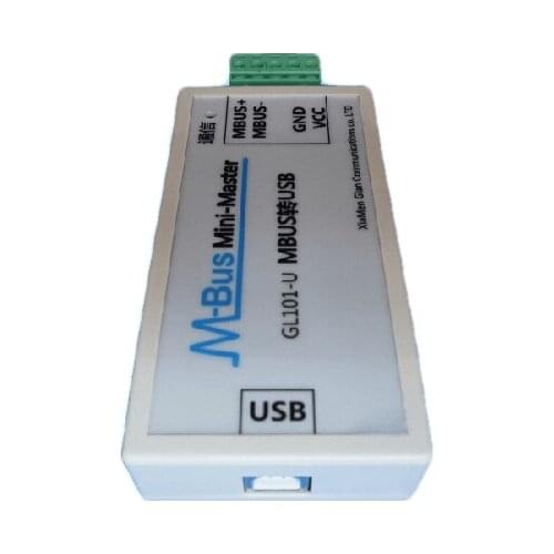 MBUS/M-BUS to USB Converter USB-MBUS Meter Reading Communication USB Power-supply Can Receive 200 Watches