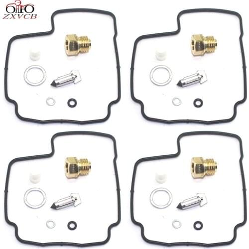For CBR400R NC23 VG02A CBR400RR CBR 400 CBR400 NC 23 R RR Motorcycle Carburetor Repair Kit Floating Needle Seat Parts Gasket