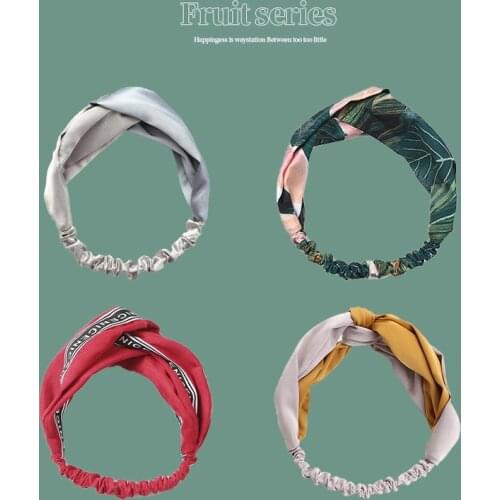 FACEINS Korean Hoop Headband Korea Face Wash for Women Hairband Female Simple Tie Hairpin Bundle Headdress