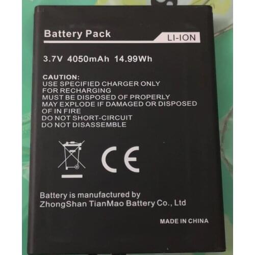Original ZUG 5S battery For MANN ZUG 5S 5SQ 4050mAh Cellphone smart Mobile phone 3.7V batteria