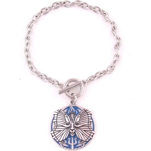 PSYCH Goddess Pendant Butterfly SOUL Neptune Amulet OT Bracelet
