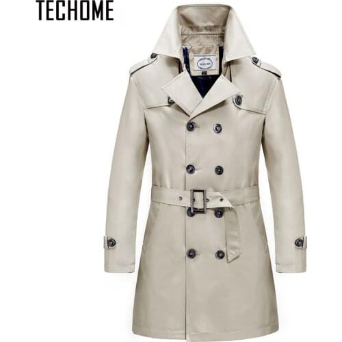Мужские тренчи TECHOME China At AliExpress