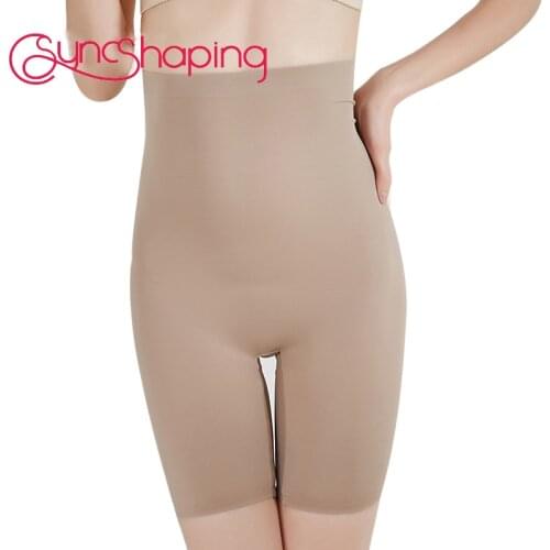 Women Shapewear Seamfree Bodysuits Butt Lifter Shaping High Waist Shaping Panties Breathable Slimming Tummy Seamless