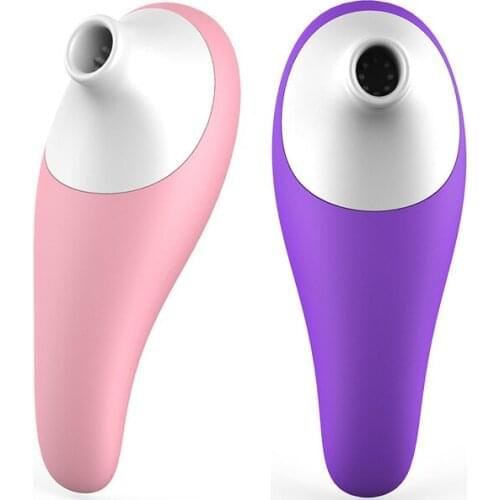 Sucking Vibration Clitoris stimulator Vibrator for Women 7 Speed Silicone Clit Sucker Licking Tongue G-spot Massager Sex Toys