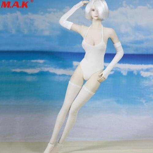 1/ 6 Scale Feamle Suspenders Underwear Women’s Swimwear Underwear & Stockings & SleevesFor 12" TBLeague Seamless Body