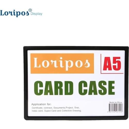 A5 Poster Frame Magnetic Data Cardholders Channel Label Holders Clear Plastic Protectors Metal Surface Sign and Ticket Holder