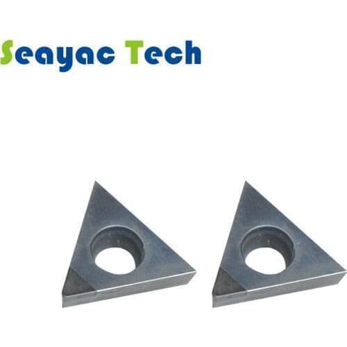 CBN diamond cutting Tips TPGW160304-P for harded steel processing Diamond cutting plate PCD cutting inserts