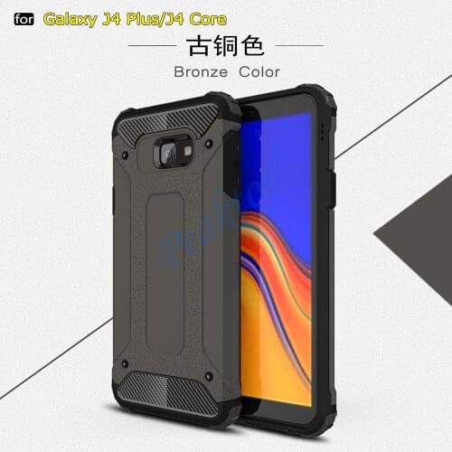 For Cover Samsung Galaxy J4 Plus Case TPU & PC Armor Bumper Phone Case For Samsung J4 Plus Cover For Samsung J4 Prime J415 Capa