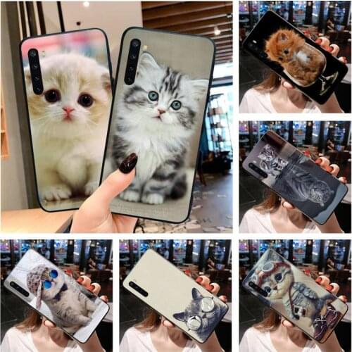 Funny Cute Cat Phone Case for Xiaomi Mi Note 10 Lite Mi 9T Pro xiaomi 10 10 CC9 Pro