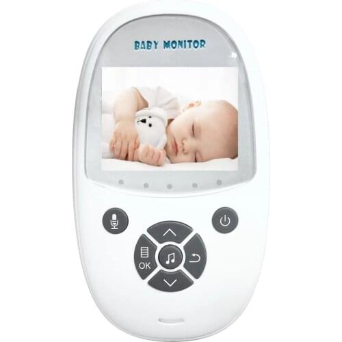 NEW Smart ZR302 2.4GHz Digital Video Baby Monitor Night Vision Music Player Talk Function Adjusting the Volume Alarm Activated