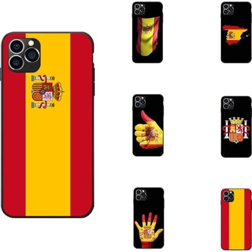 For MEIZU 15 16TH X PLUS M15 V8 NOTE 6T E2 E3 Spain National Flag Coat Of Arms Theme Soft TPU Phone Cover Cases