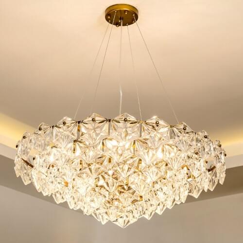 DuJaJYi Crystal Pendant Lights