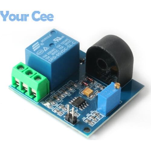 AC Current Sensor 5V Relay Module High Precision Current ZMCT103C Transformer 5A Detection Board Sensor Module