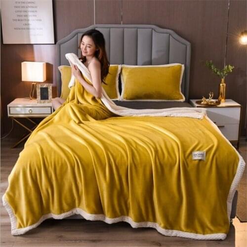 Plain Color Thicken Flannel Warm Blanket Velvet Duvet Cover Without Pillowcases Home Bed Linens Twin Queen Kings Comforter Cover