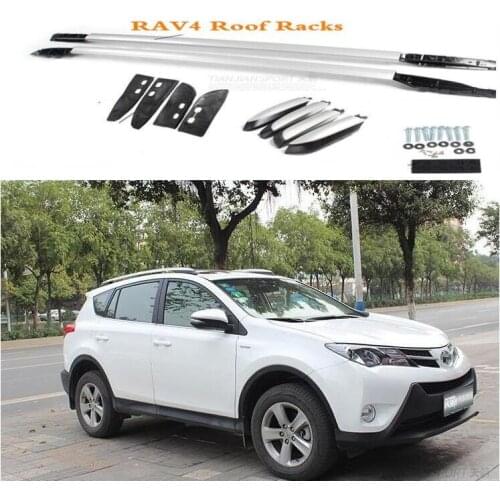 High quality Aluminum alloy Roof Racks Luggage Rack Fits For Toyota RAV4 2009 2010 2011 2012 2013 /2014 2015 2016 2017